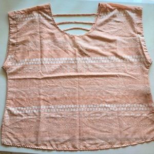 Forever 21 Plus Print Blouse SZ 2X